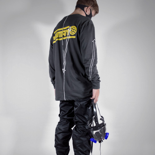 Lookbook image of Bomb Clothing co. Sweatpant in Black