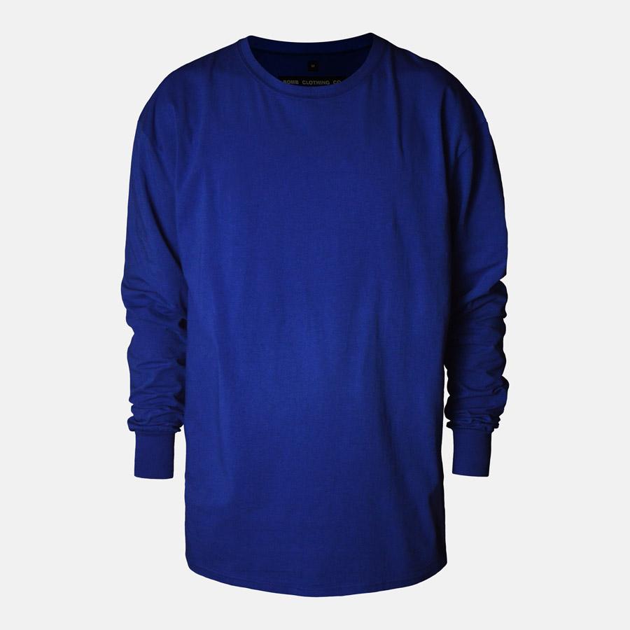 Essential Long Sleeve (Blue)
